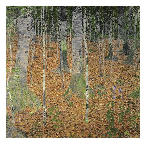 The Birch Wood - Gustav Klimt Paintings